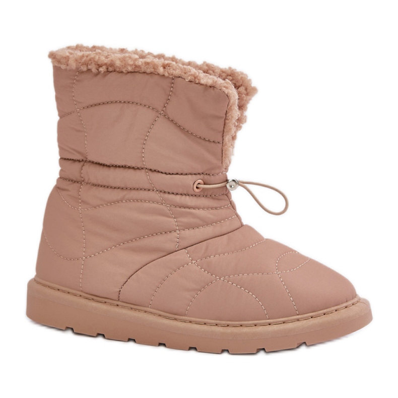 Schneestiefel Modell 6433 Beige – Treten Sie ein mit Stil