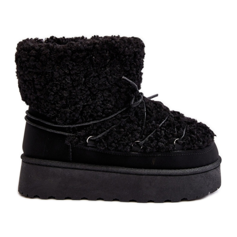 Schneestiefel Modell 20223-4A Schwarz