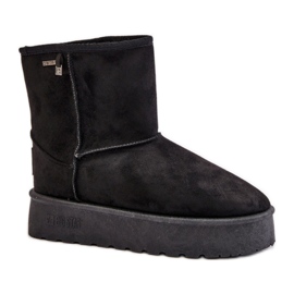 Big Star OO274898 Schwarze Schneestiefel