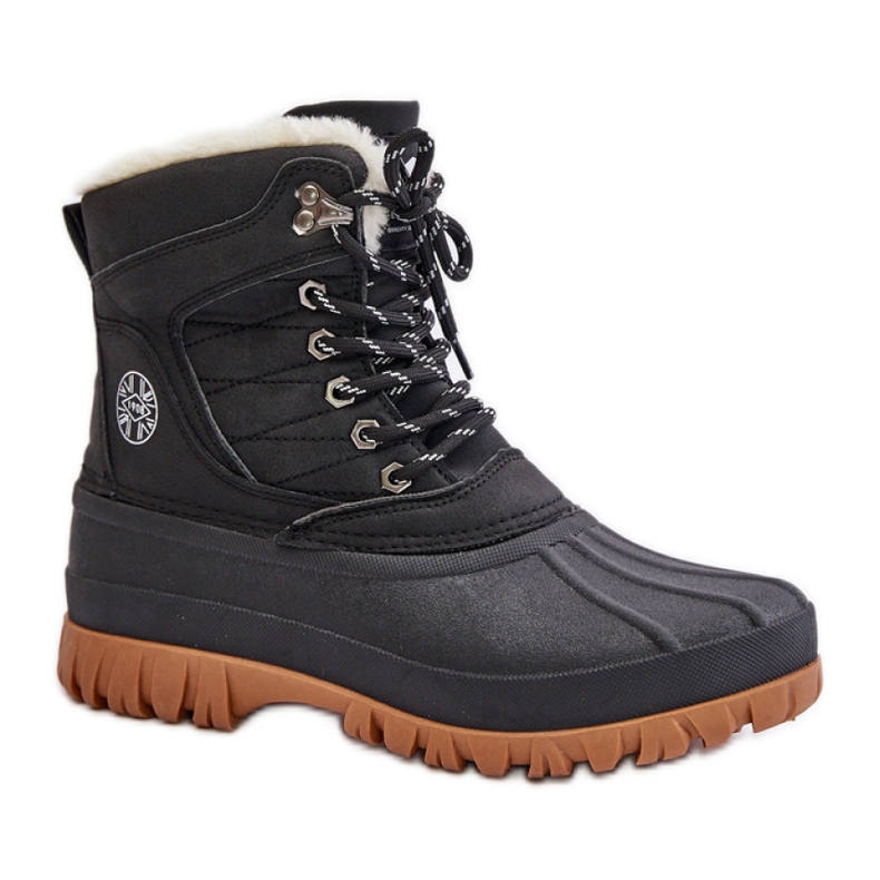 Lee Cooper LCJ-24-44-2868 Schwarze Schneestiefel