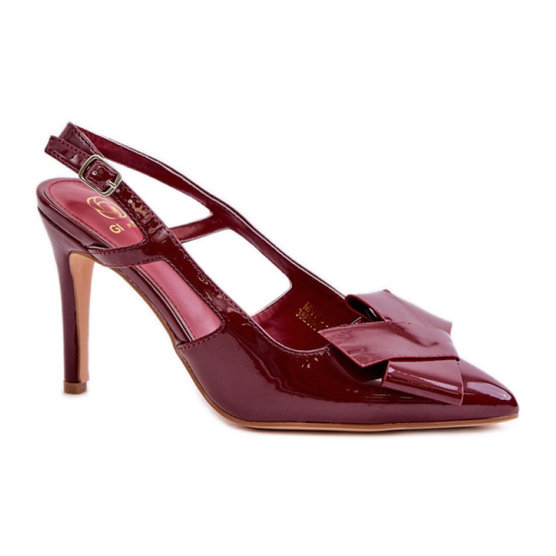 High Heels Modell MVP351 Burgund rot