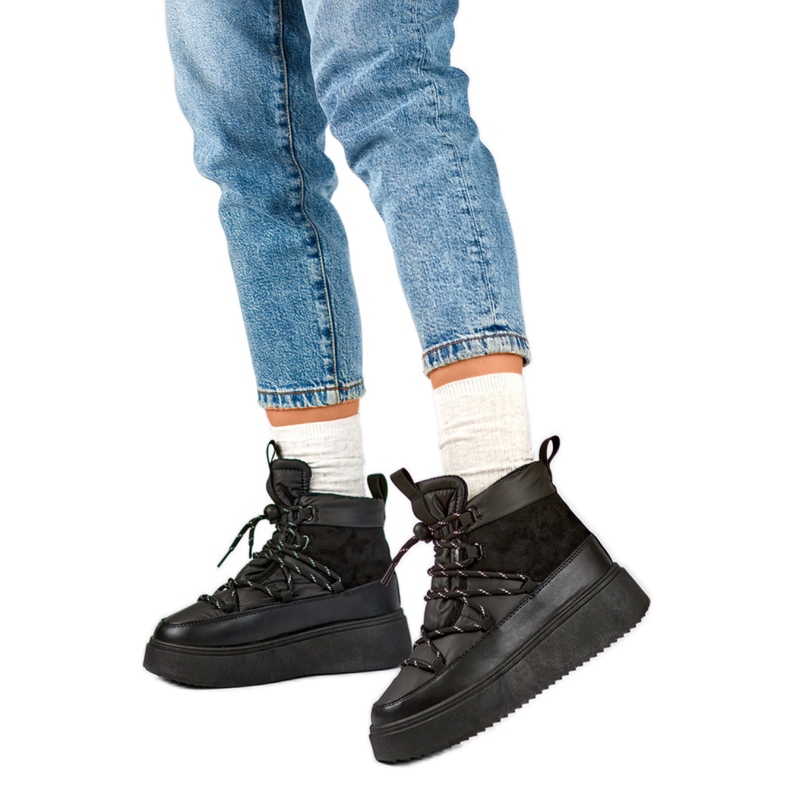 Schneestiefel Modell 24-72302B Schwarz