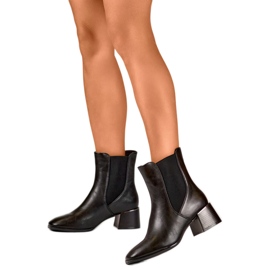 Chelsea-Stiefel Modell 9611B Schwarz