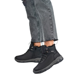 Trekkingschuhe Modell 3906-1B Schwarz