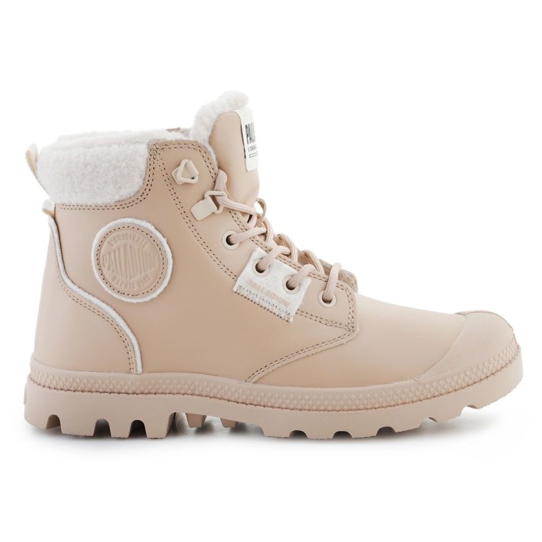Palladium Pampa Hi Snow Warm 94380-235-M Schuhe, beige