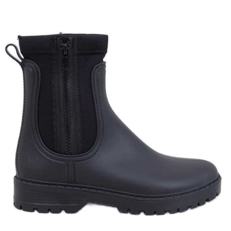Damen-Chelsea-Stiefel, schwarz