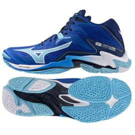 Mizuno Wave Lightning Z8 Mid V1GA240501 Schuhe blau