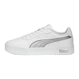 Puma Carina 2.0 Space Metallics 389387-02 Schuhe, weiß