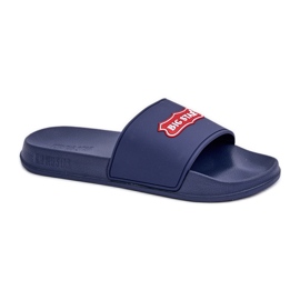Big Star Herren-Schaum-Flip-Flops OO174029 Marineblau