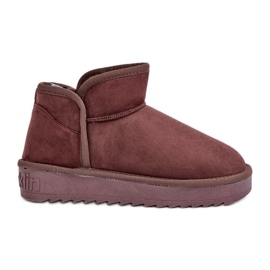 Plateau-Schneestiefel für Damen D.Franklin DFSH370010 Schokolade braun