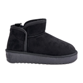 Plateau-Schneestiefel für Damen D.Franklin DFSH370010 Schwarz