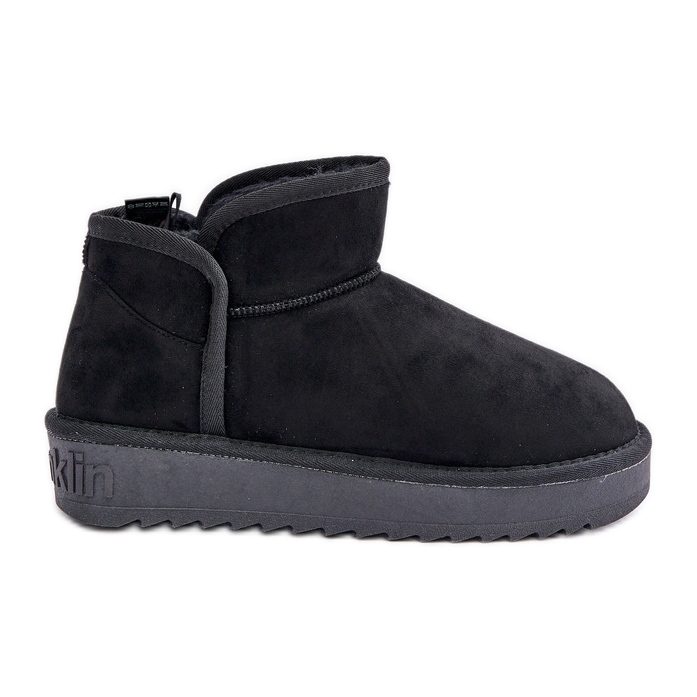 Plateau-Schneestiefel für Damen D.Franklin DFSH370010 Schwarz