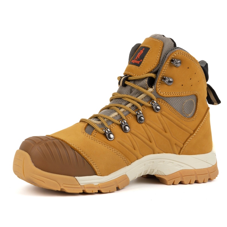 Herren-Arbeitsstiefel mit Zehenschutzkappe aus Verbundwerkstoff URGENT 135/S3 gelb