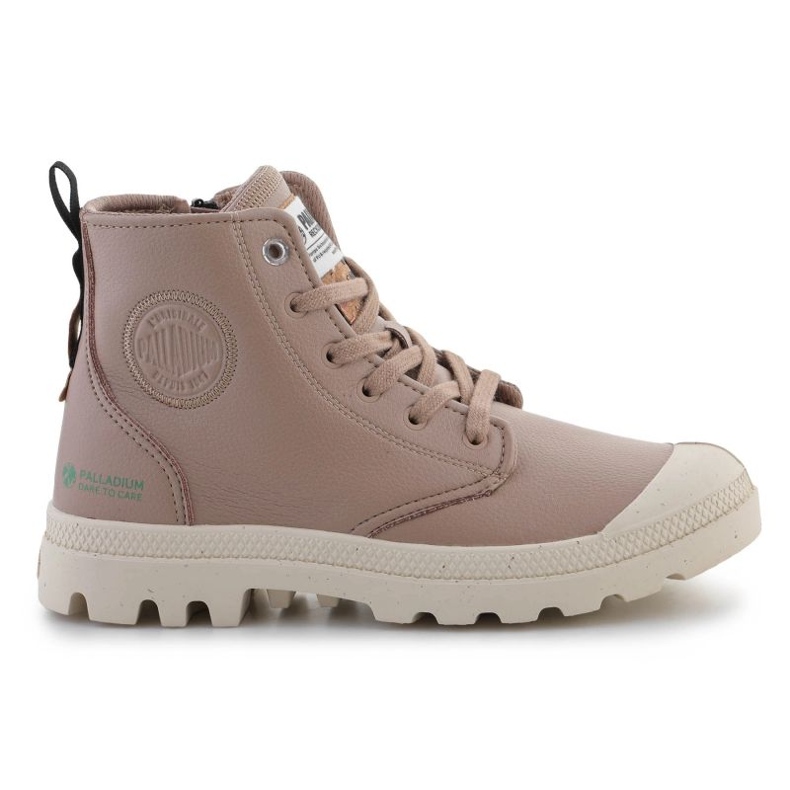 Palladium Pampa Hi Re-Vegn Lederschuhe 74378-284-M beige