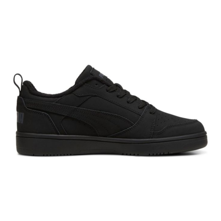 Puma Rebound v6 Low Nubuk-Sneaker 397475-03 schwarz