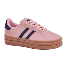 Damen-Sportschuhe auf der EV-508-Plattform, rosa