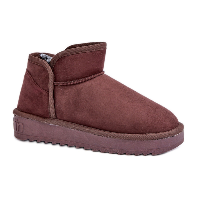 Isolierte Damen-Schneestiefel D.Franklin DFSH370010 braun