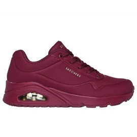 Skechers Uno Stand on Air Schuhe 73690-PLUM rot