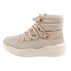 Lee Cooper LCJ-24-03-3065L Isolierte Schneestiefel, Beige