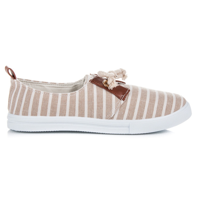 Mckeylor Gerippte Turnschuhe braun