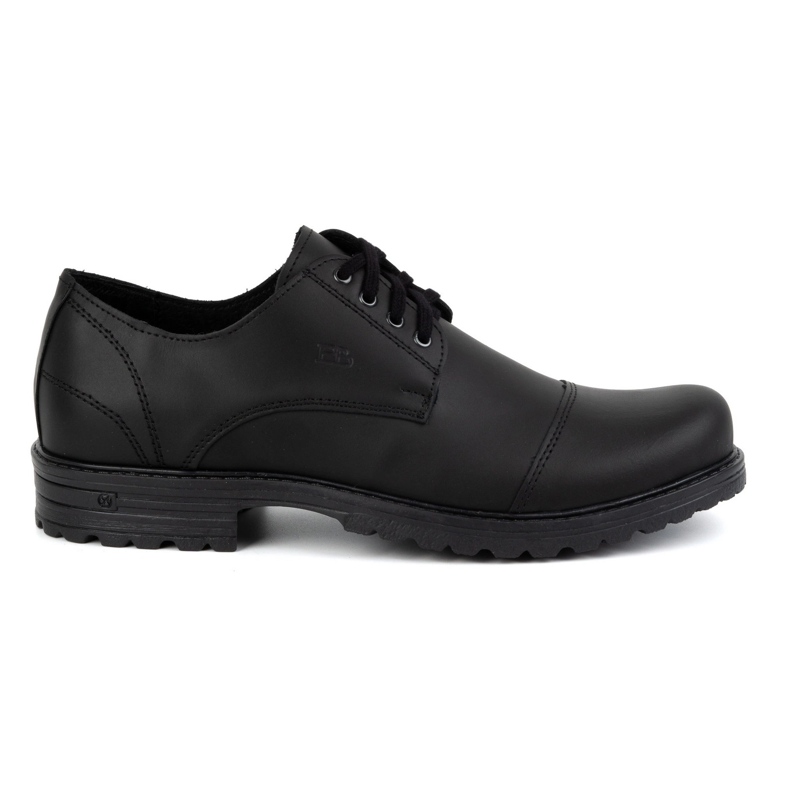 Polbut Herren-Lederschuhe 2120/2 schwarz