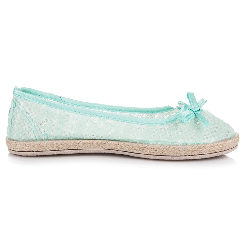 Balada Ballerinas aus Spitze grün