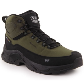 Wasserdichte Herren-Trekkingschuhe grün Vanhorn 99302