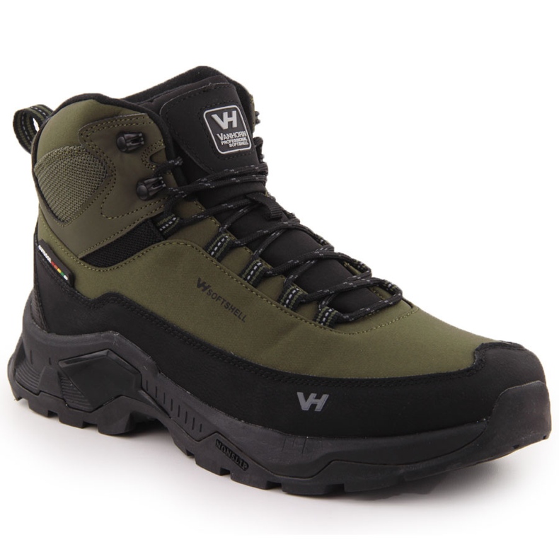 Wasserdichte Herren-Trekkingschuhe grün Vanhorn 99302