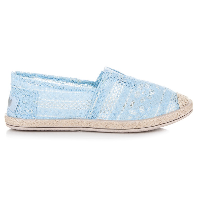 Balada Espadrilles zum Hineinschlüpfen blau