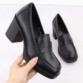 Potocki W 12451 WOL265A Schuhe mit hohen Absätzen schwarz