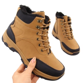 Vanhorn Kamel-Trekkingstiefel beige