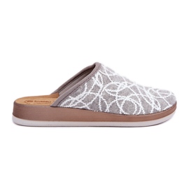 Inblu Damen Shiny Hausschuhe CT000028 Grau