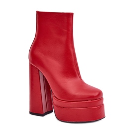 Step in style Stiefel Modell Selahra JA-26 Rot – Treten Sie mit Stil ein