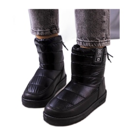 Schwarze Schneestiefel II274120 - Solea