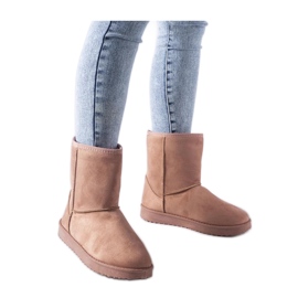 Rosa isolierte klassische Libero - Solea-Schneestiefel