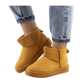 Braune Damen-Schneestiefel Big Star KK274289-802 - Solea