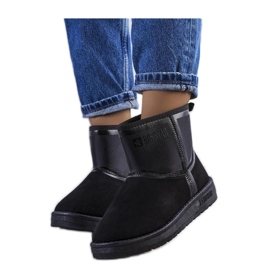 Schwarze Damen-Schneestiefel KK274614-906 – Solea