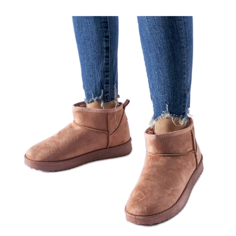 Rosa Guglielma - Solea isolierte kurze Schneestiefel