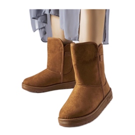 Braune Schneestiefel Big Star KK274616 - Solea