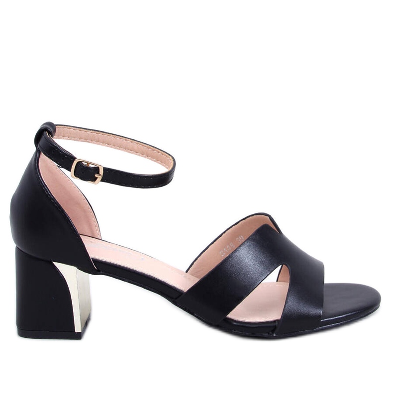 Schwarze Sandaletten