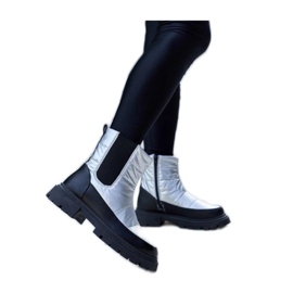 Galvani - Solea metallisch isolierte Schneestiefel grau