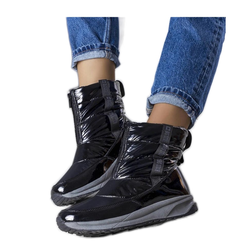 Big Star schwarze Schneestiefel KK274392