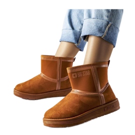 Braune Big Star KK274612 Schneestiefel
