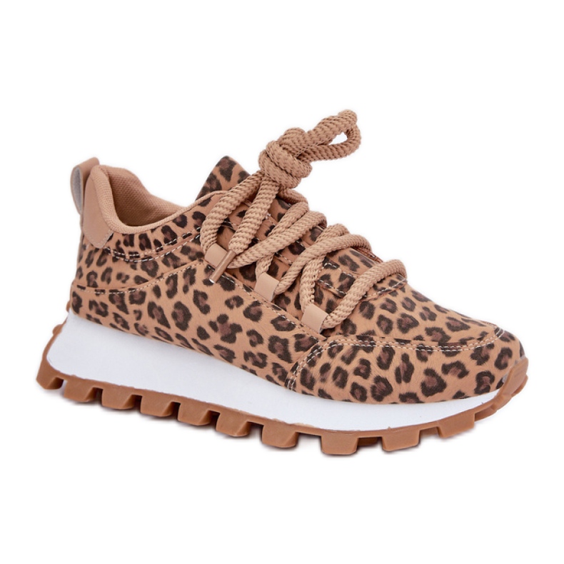 Sneakers Sportschuhe 24898 Panterka Braun beige