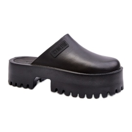 Flip-Flops mit dickem Boden Big Star NN274014 Schwarz