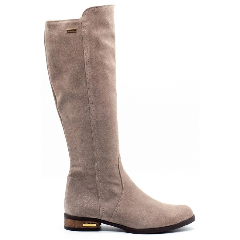 Olivier Modische Stiefel Klara beige