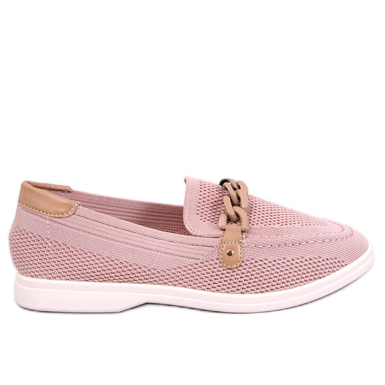 Seastar Openwork -Slipper mit rosa Kette