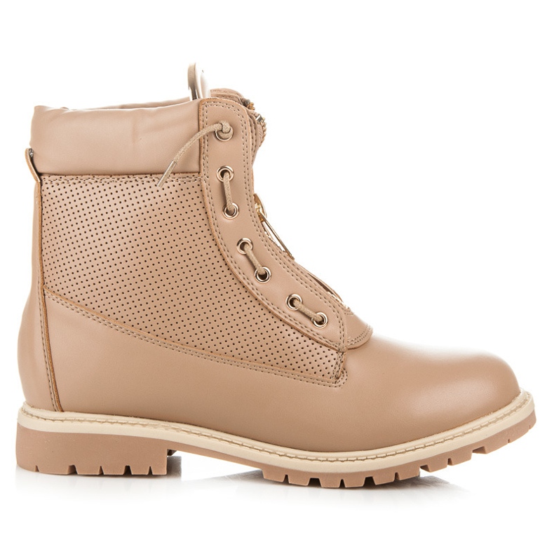 Vices Trapper mit Reißverschluss befestigt braun