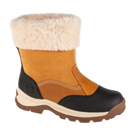 Timberland White Ledge Pullon WP TB1A2KUF231 Schuhe gelb mit Fell