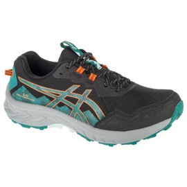 Asics Gel-Venture 10 1011b967-00 wasserdichte schwarze Schuhe